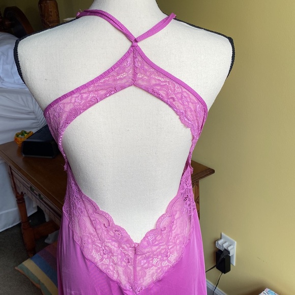 INC size medium, pink/mauve colored long nightgown in excellent condition. - Picture 5 of 10